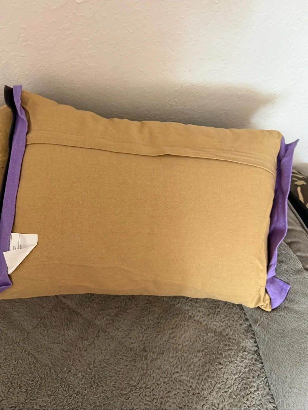 Decorative Mustard Pumpkin Embroidered Throw Pillow’s - Brand: Harvest Home.